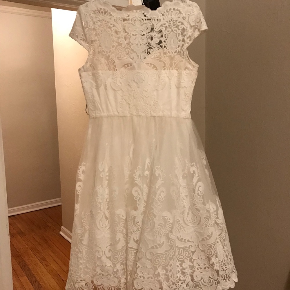 Cream Dress / Wedding dress from ChiChi London